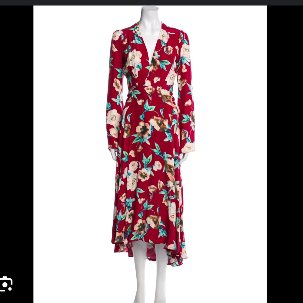 Stone Cold Fox wrap flower dress